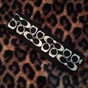 Coach ear warmer headband